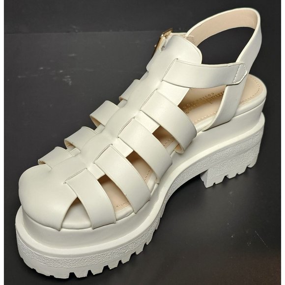 PRIMADONNA COLLECTION WOMEN SANDAL Strap Platform Euro Sizes  White 00134 ECP - Picture 8 of 12